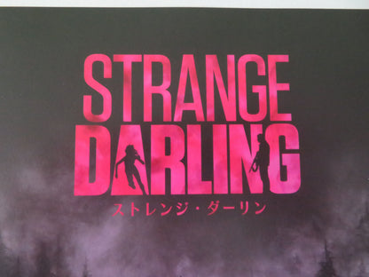 Strange Darling Japanese Chirashi (B5) Poster Willa Fitzgerald Kyle Gallner 2024