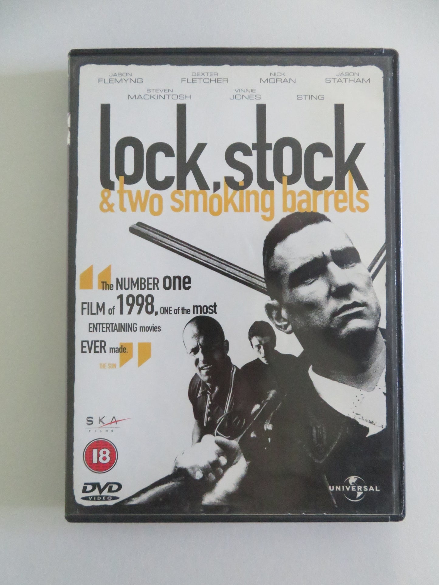 Lock, Stock and Two Smoking Barrels (DVD) Jason Statham 1998 Region 2, 4
