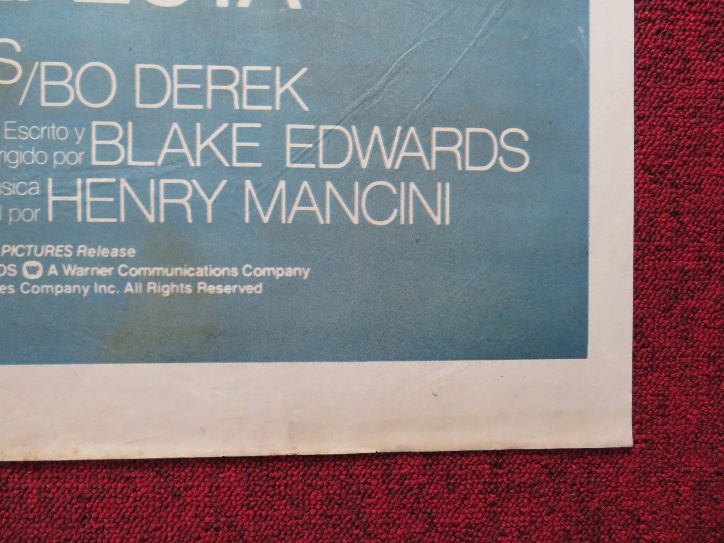 10 ARGENTINIAN POSTER DUDLEY MOORE JULIE ANDREWS BO DEREK 1979 - Rendezvous Cinema