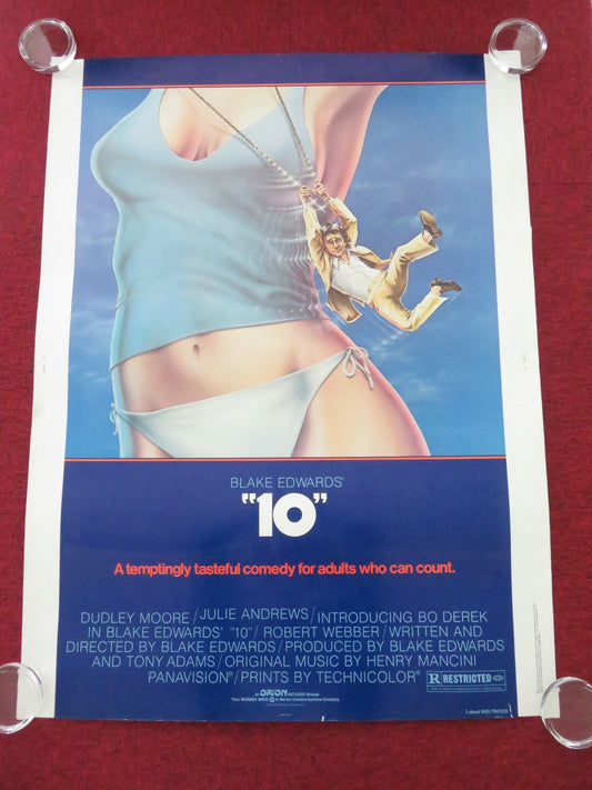 10 US ONE SHEET ROLLED POSTER DUDLEY MOORE BO DEREK JULIE ANDREWS 1979 Movie posters