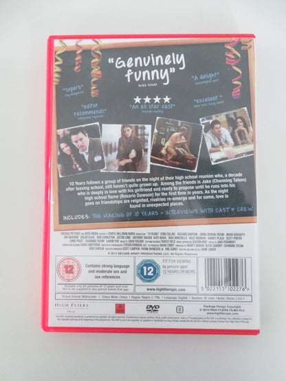 10 Years (DVD) Channing Tatum Rosario Dawson 2011 Region 2 Movie posters