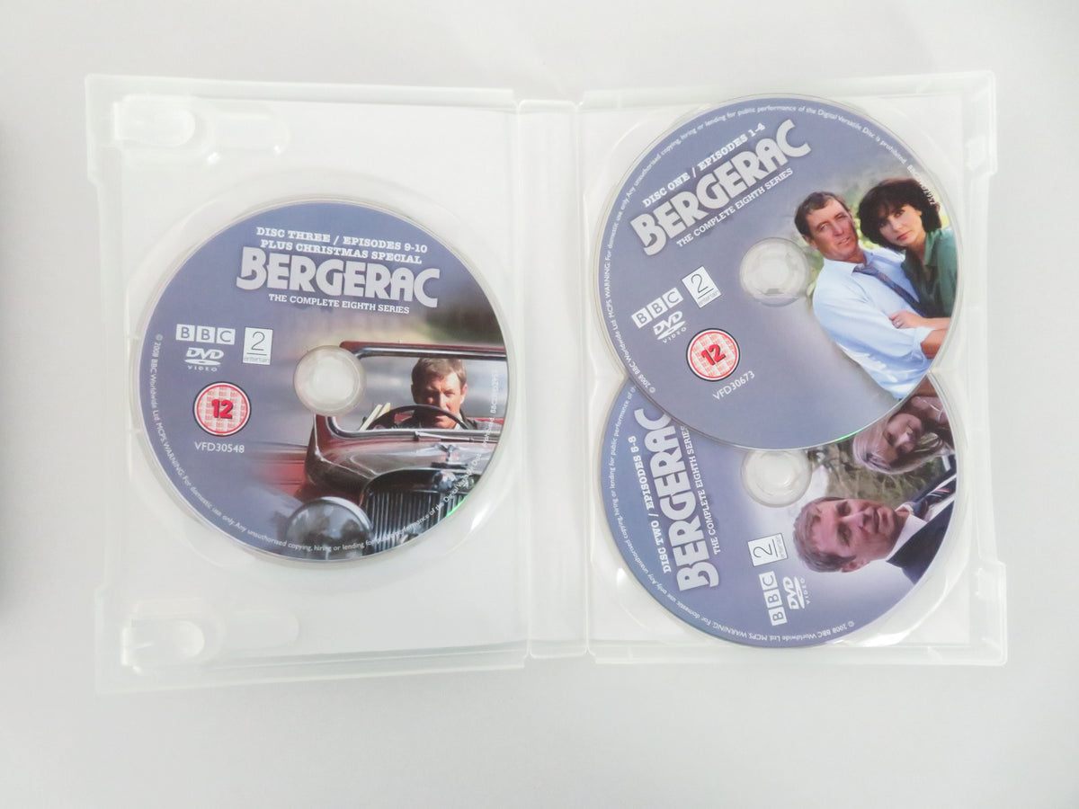 Bergerac - The Complete Eighth Series (DVD BoxSet) John Nettles 1990 Region 2+4