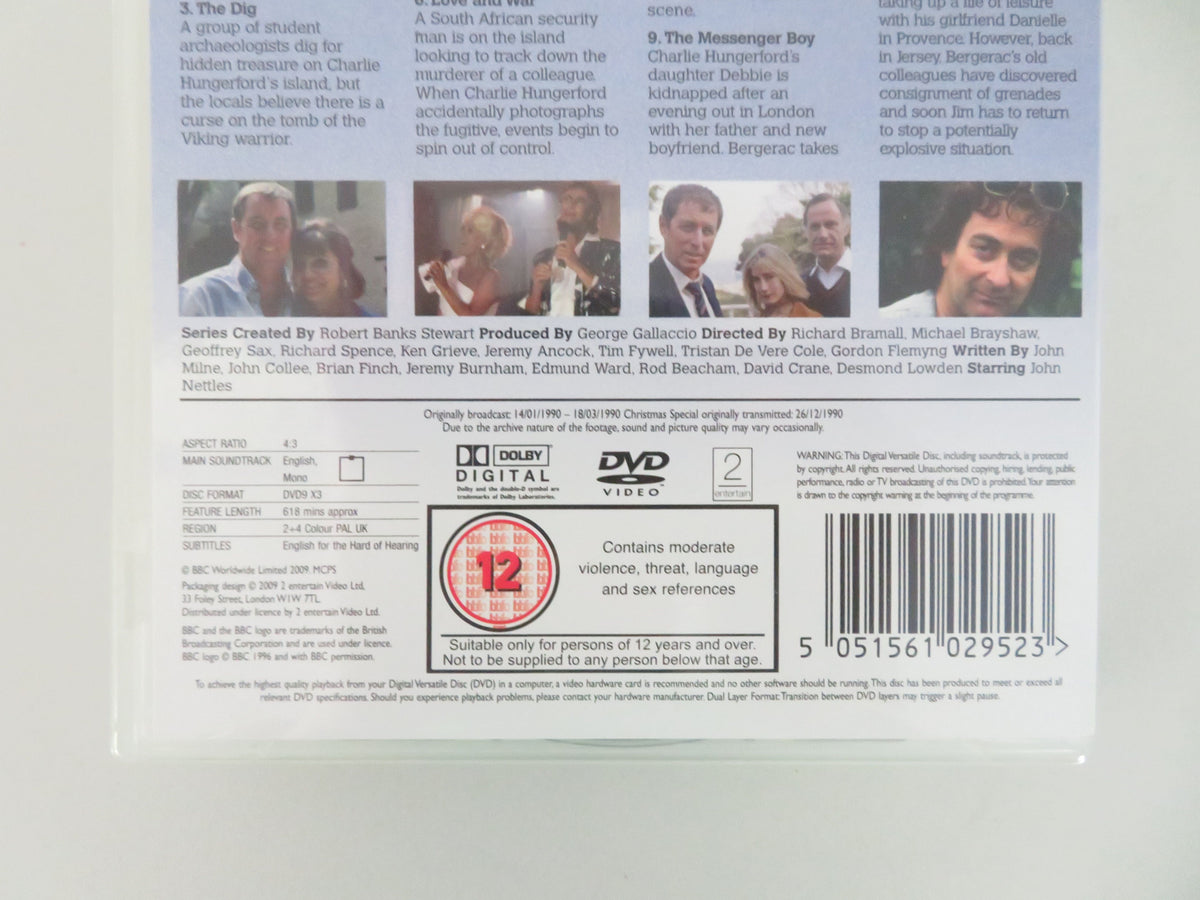 Bergerac - The Complete Eighth Series (DVD BoxSet) John Nettles 1990 Region 2+4