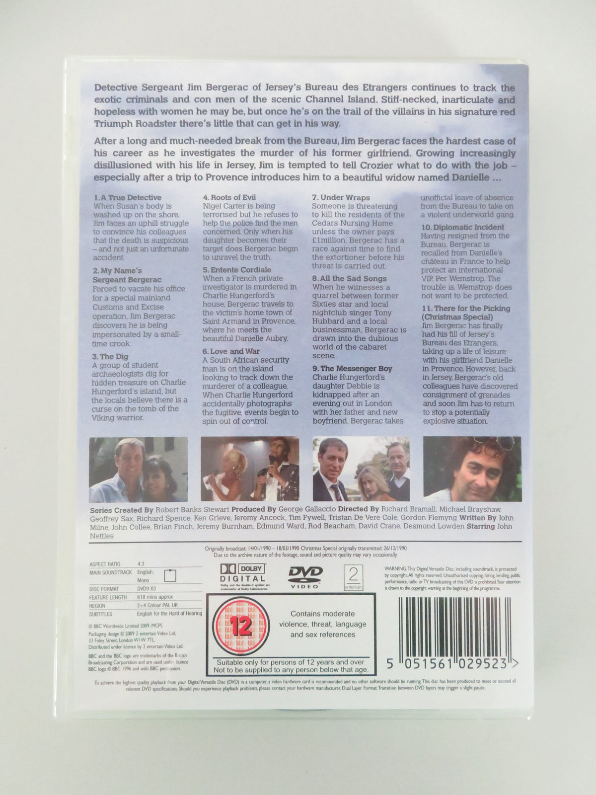 Bergerac - The Complete Eighth Series (DVD BoxSet) John Nettles 1990 Region 2+4