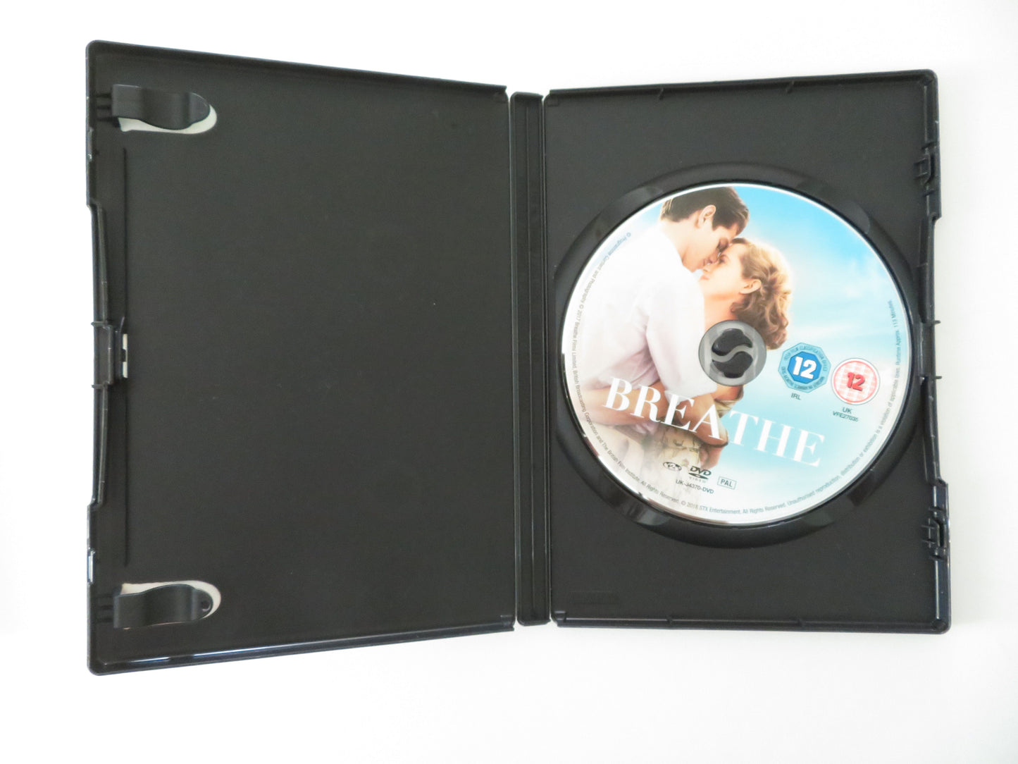 Breathe (DVD) Andrew Garfield Claire Foy  2017 Region 2