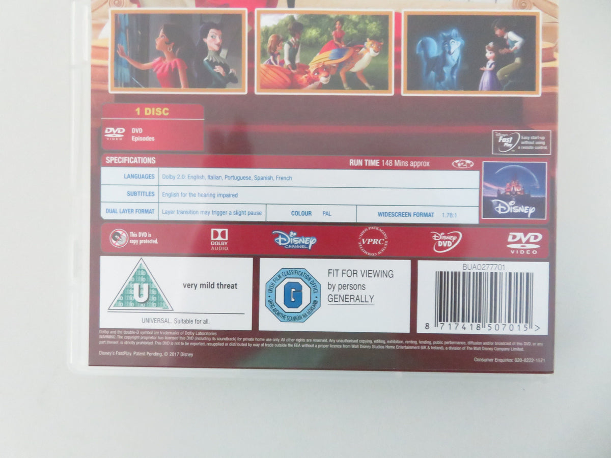 Elena and the Secret of Avalor (DVD) Disney Jane Fonda 2016 Region 2