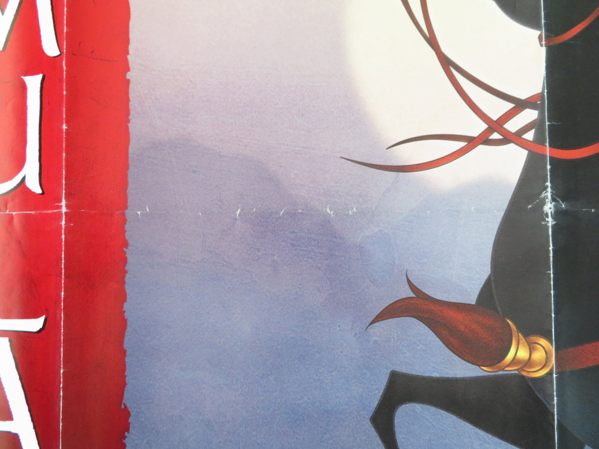 Mulan UK Quad Rolled Poster Disney Eddie Murphy Pat Morita Ming-Na Wen 1998