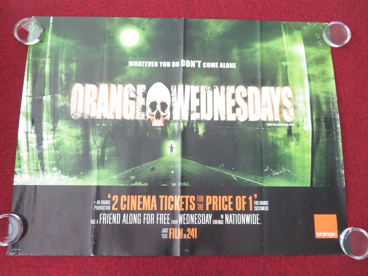 Orange Wednesdays UK Quad Rolled Poster 2000s