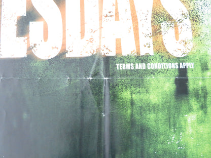 Orange Wednesdays UK Quad Rolled Poster 2000s