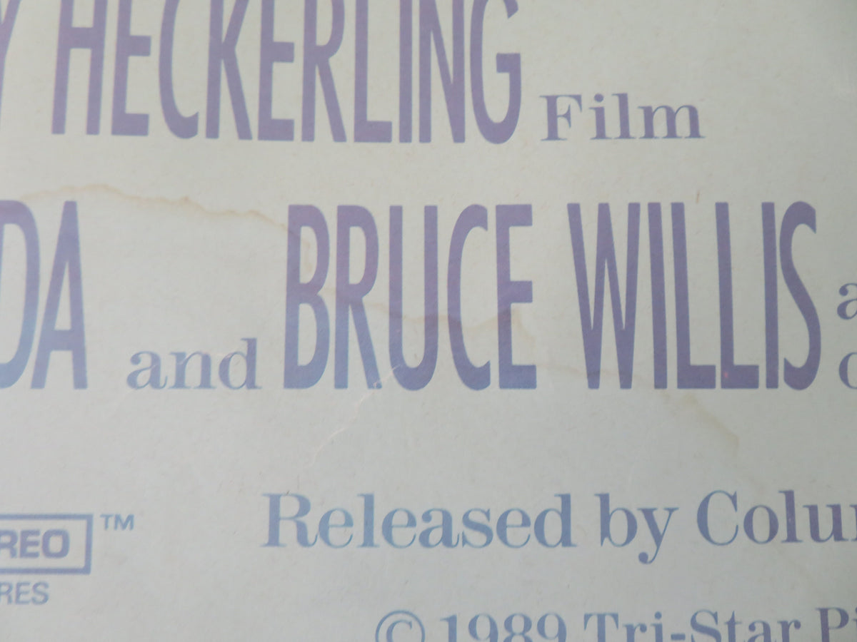 Look Who's Talking UK Quad Rolled Poster John Travolta Kirstie Alley 1989