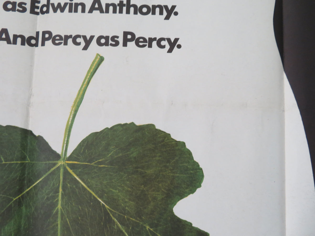 Percy UK Quad Rolled Poster Hywel Bennett Denholm Elliott 1971