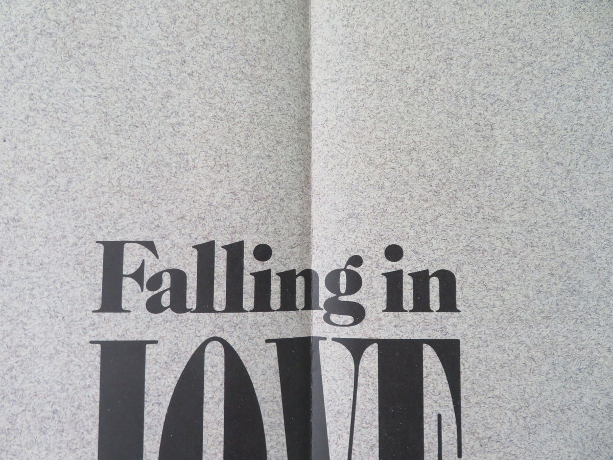 Falling in Love UK Quad Rolled Poster Robert De Niro Meryl Streep 1984