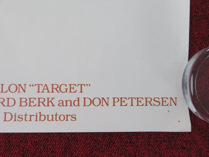 Target UK Quad Rolled Poster Gene Jackman Matt Dillon 1985