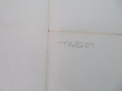 Target UK Quad Rolled Poster Gene Jackman Matt Dillon 1985