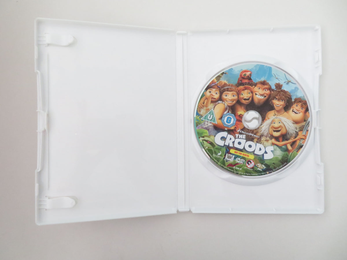 The Croods (DVD) Nicolas Cage Ryan Reynolds Emma Stone 2013 Region 2