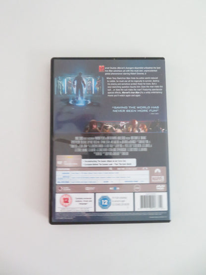 Iron Man 3 (DVD) Marvel Robert Downey Jr. Guy Pearce 2013 Region 2