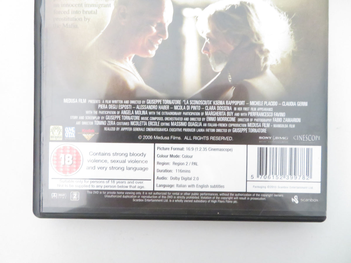 The Unknown Woman (DVD) Ksenia Rappoport Michele Placido 2006 Region 2