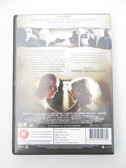 The Unknown Woman (DVD) Ksenia Rappoport Michele Placido 2006 Region 2