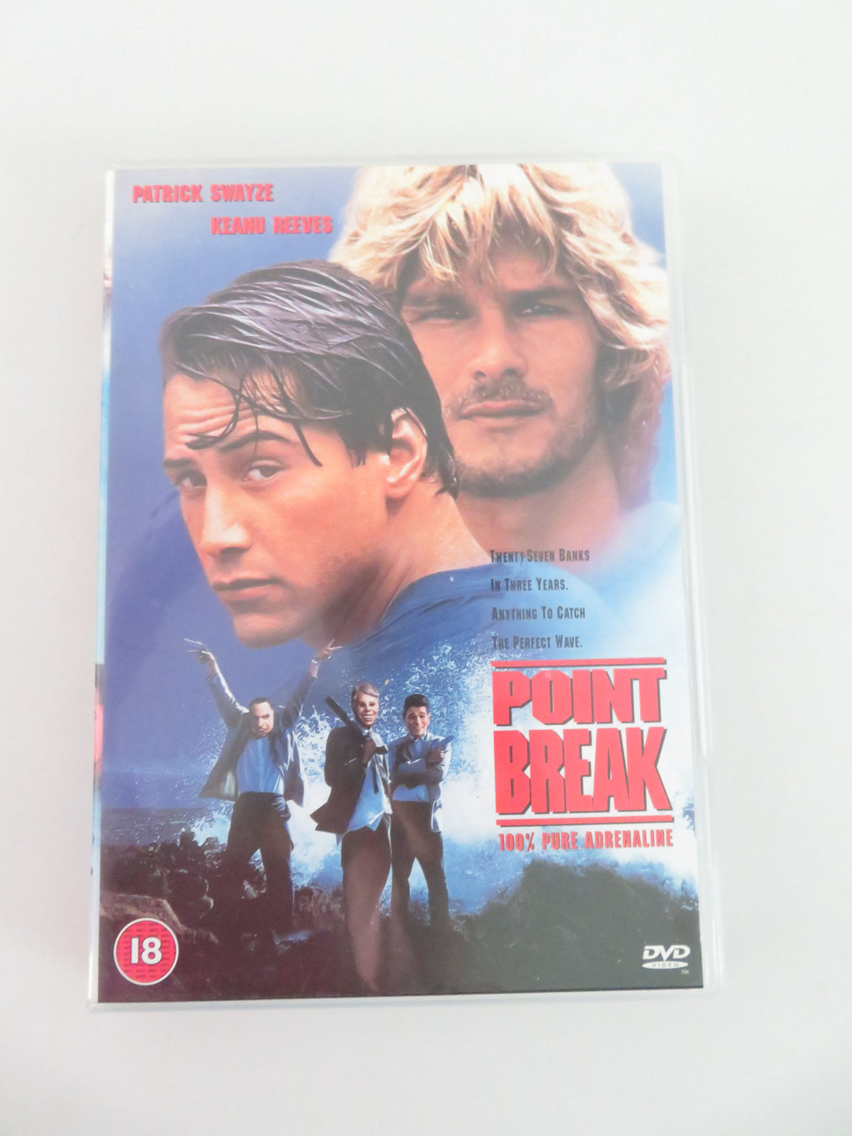 Point Break (DVD) Patrick Swayze Keanu Reeves 1991 Region 2