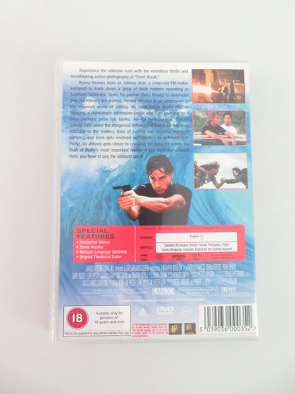 Point Break (DVD) Patrick Swayze Keanu Reeves 1991 Region 2