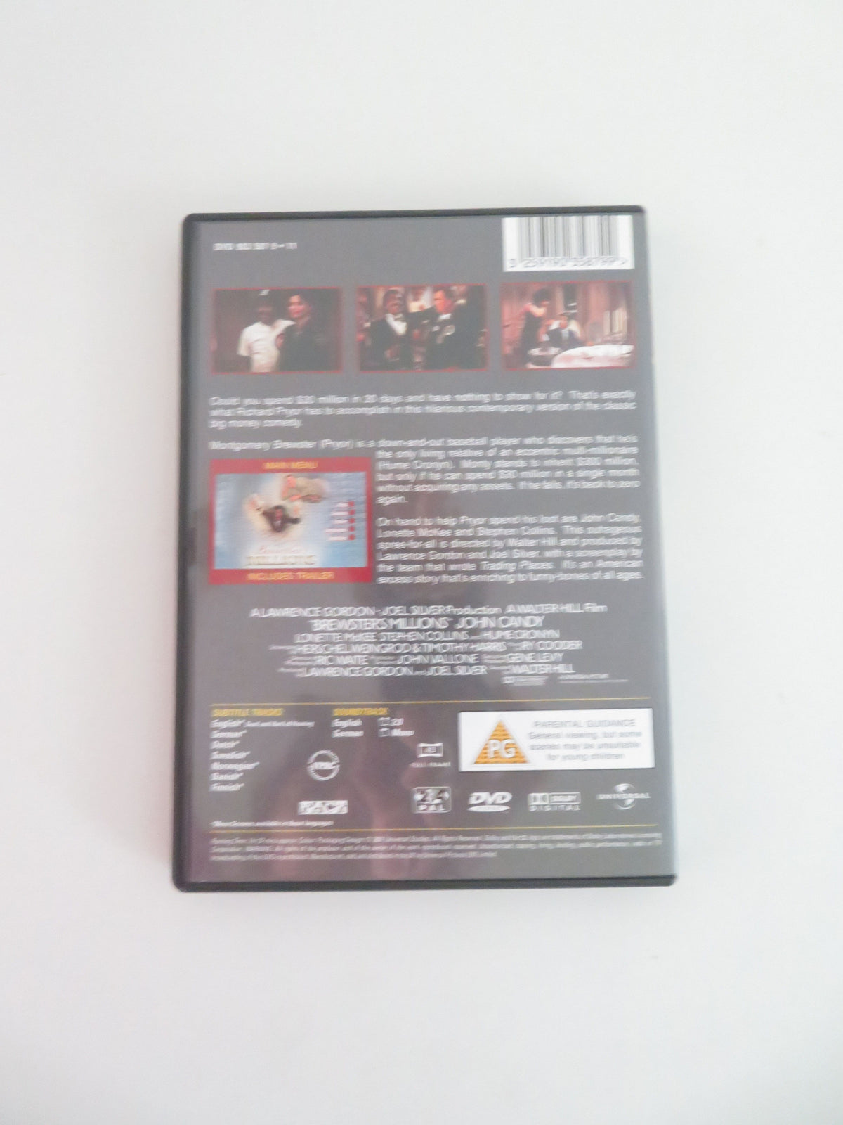 Brewster's Millions (DVD) Richard Pryor John Candy 1985 Region 2,4