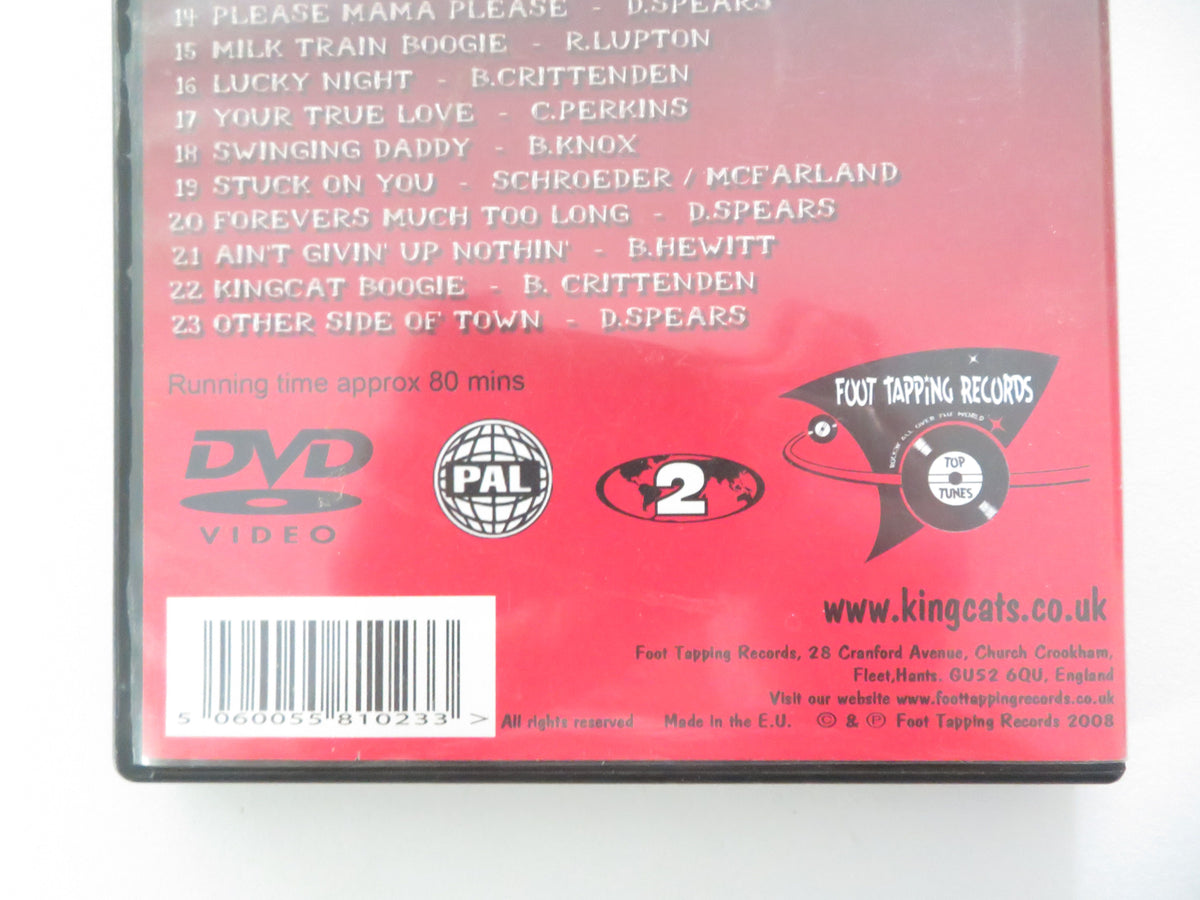 The Kingcats - Tearin' it up! Live (DVD) 2008 Region 2