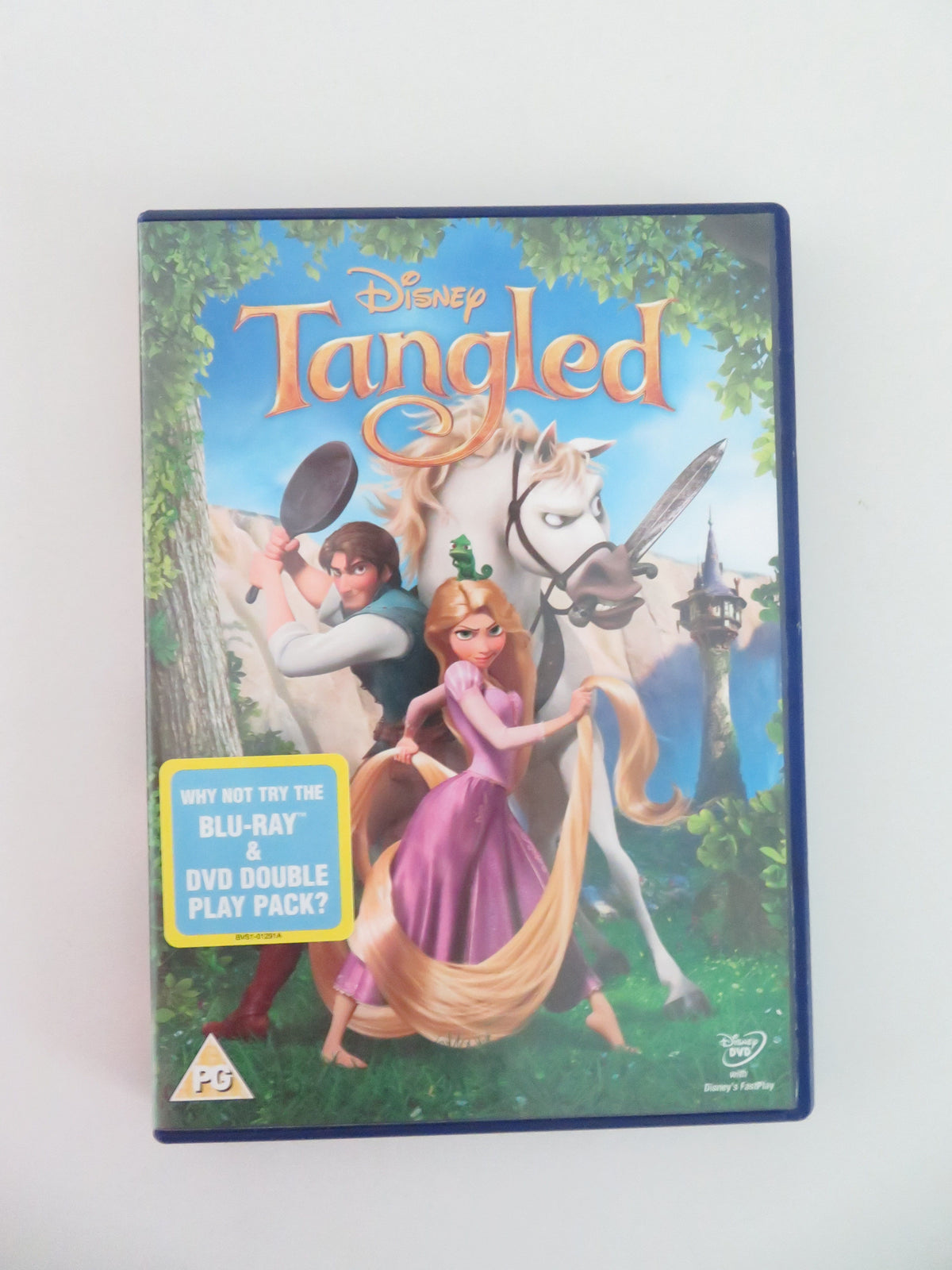 Tangled (DVD) Disney Mandy Moore Zachary Levi 2010 Region 2