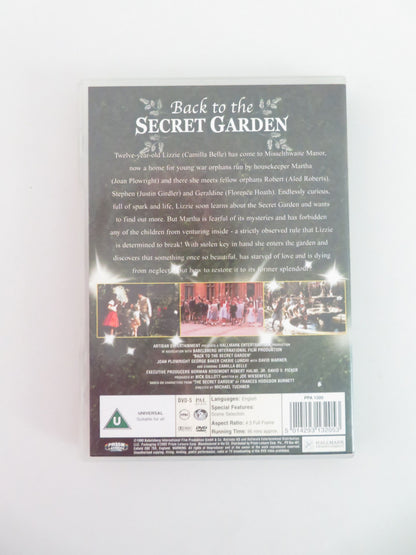 Back to the Secret Garden (DVD) Joan Plowright Cherie Lunghi 2000 Region 2