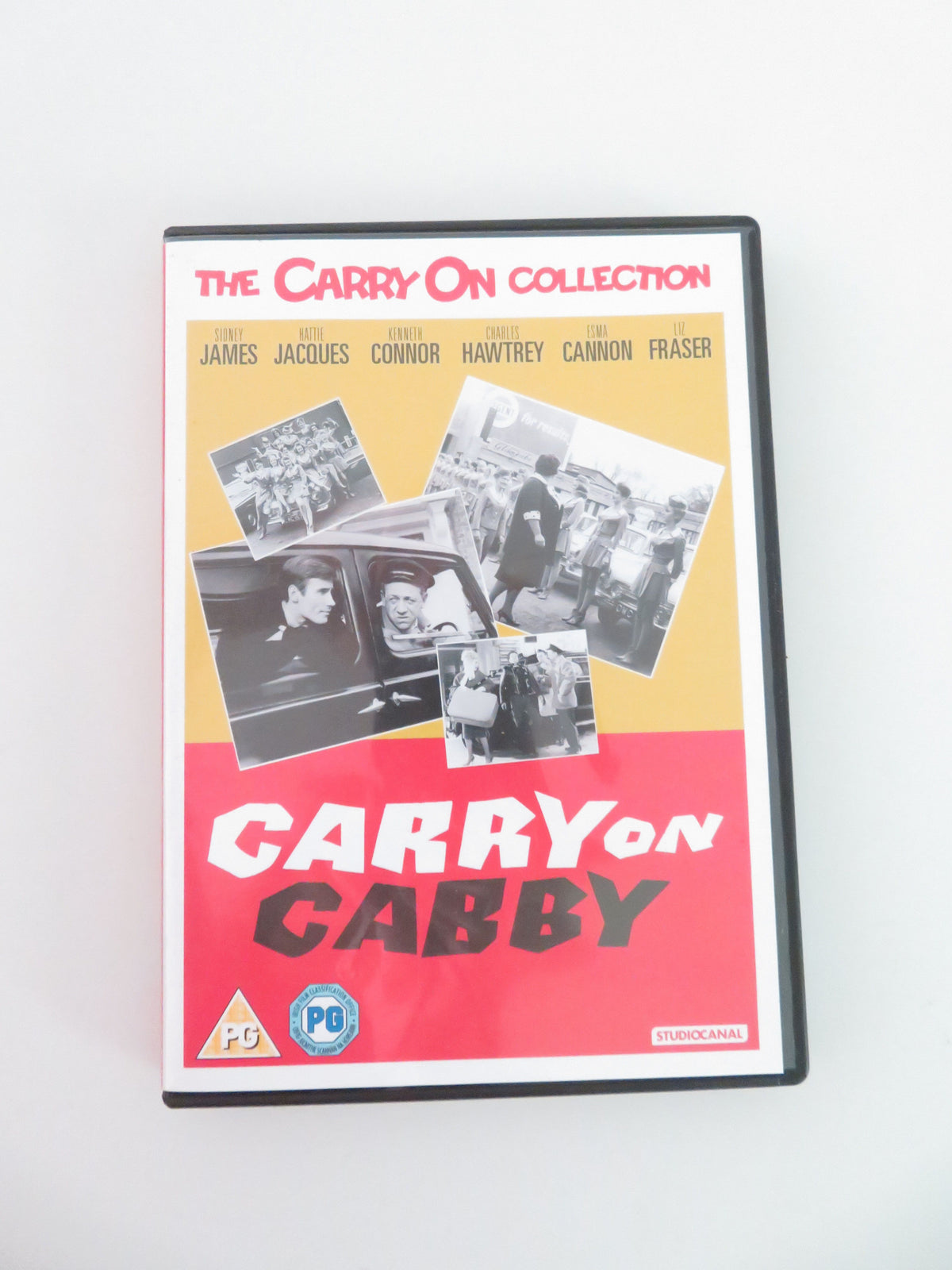 Carry on Cabby (DVD) Sidney James Hattie Jacques 1963 Region 2
