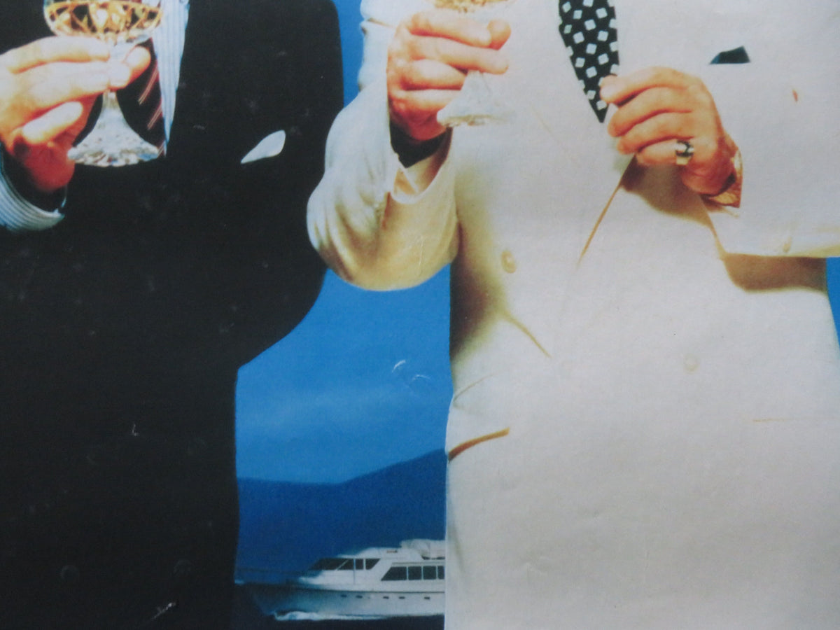Dirty Rotten Scoundrels VHS Video Poster Rolled Steve Martin Michael Caine 1988