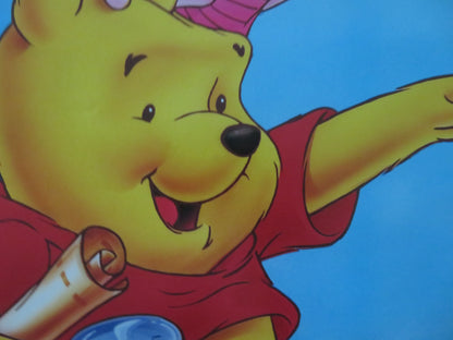 Winnie the Pooh's Most Grand Adventure VHS Video Poster Rolled Disney 1997