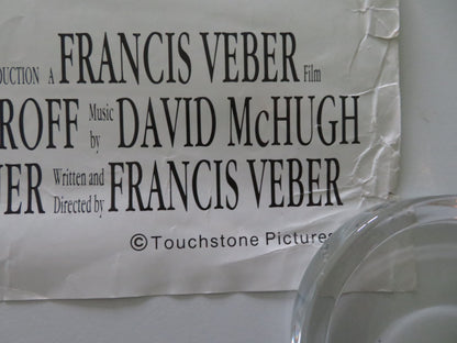 Three Fugitives VHS Video Poster Rolled Nick Nolte Martin Short 1989