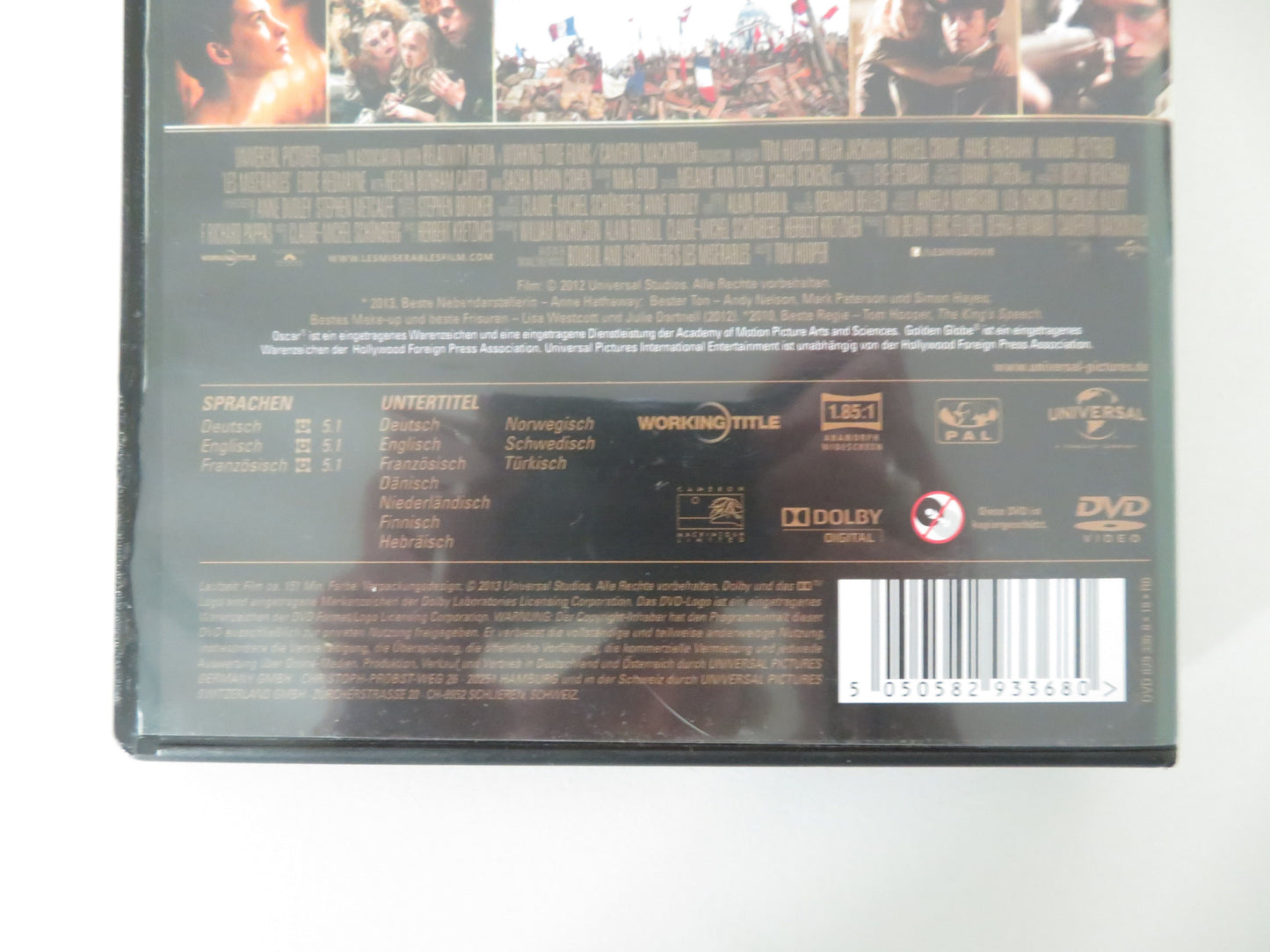 Les Miserables - Das Musical Phanomen (DVD) Hugh Jackman 2012 Region 2