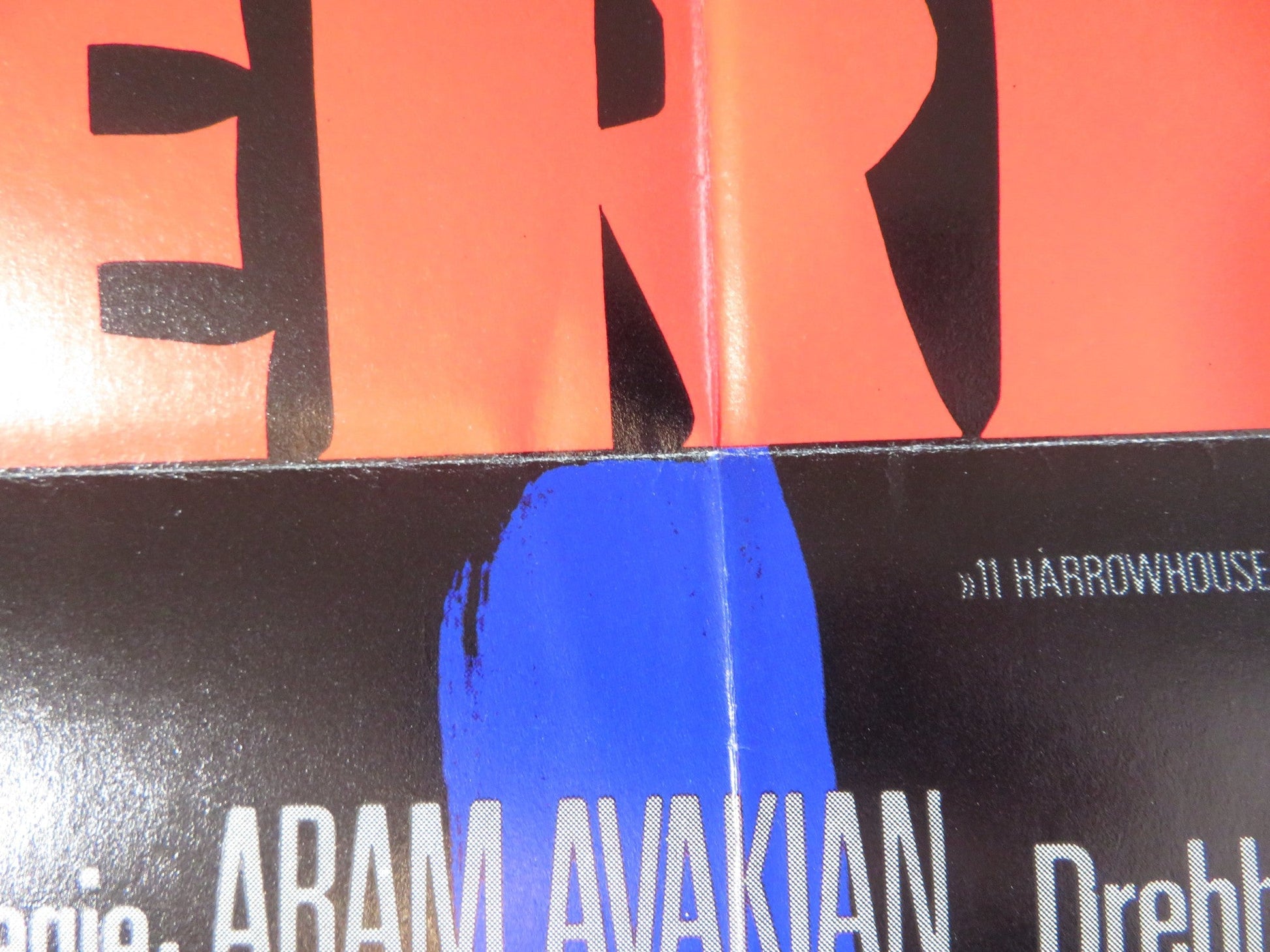 11 HARROWHOUSE GERMAN A1 POSTER FOLDED CHARLES GRODIN JAMES MASON 1975 Rendezvous Cinema Movie posters