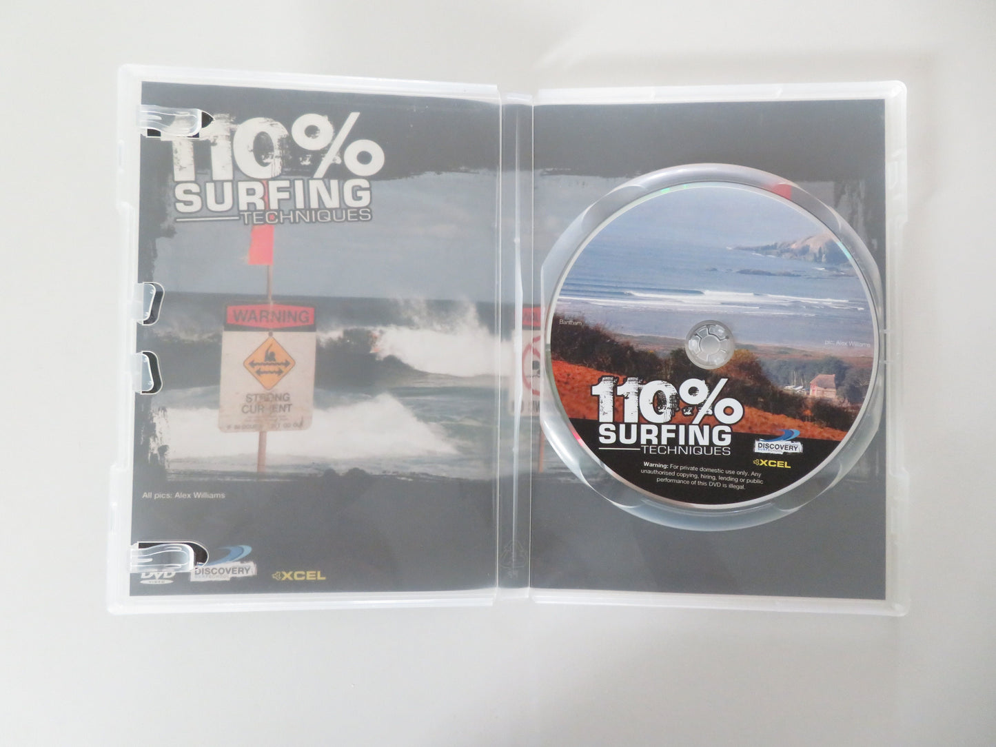 110% Surfing techniques instructional DVD (DVD) 2008 Region 0