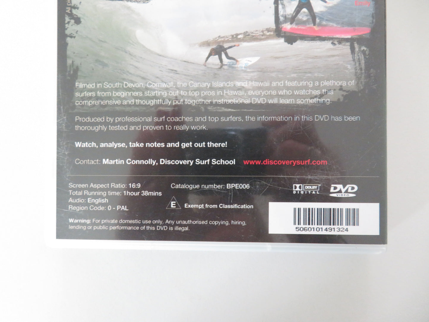 110% Surfing techniques instructional DVD (DVD) 2008 Region 0