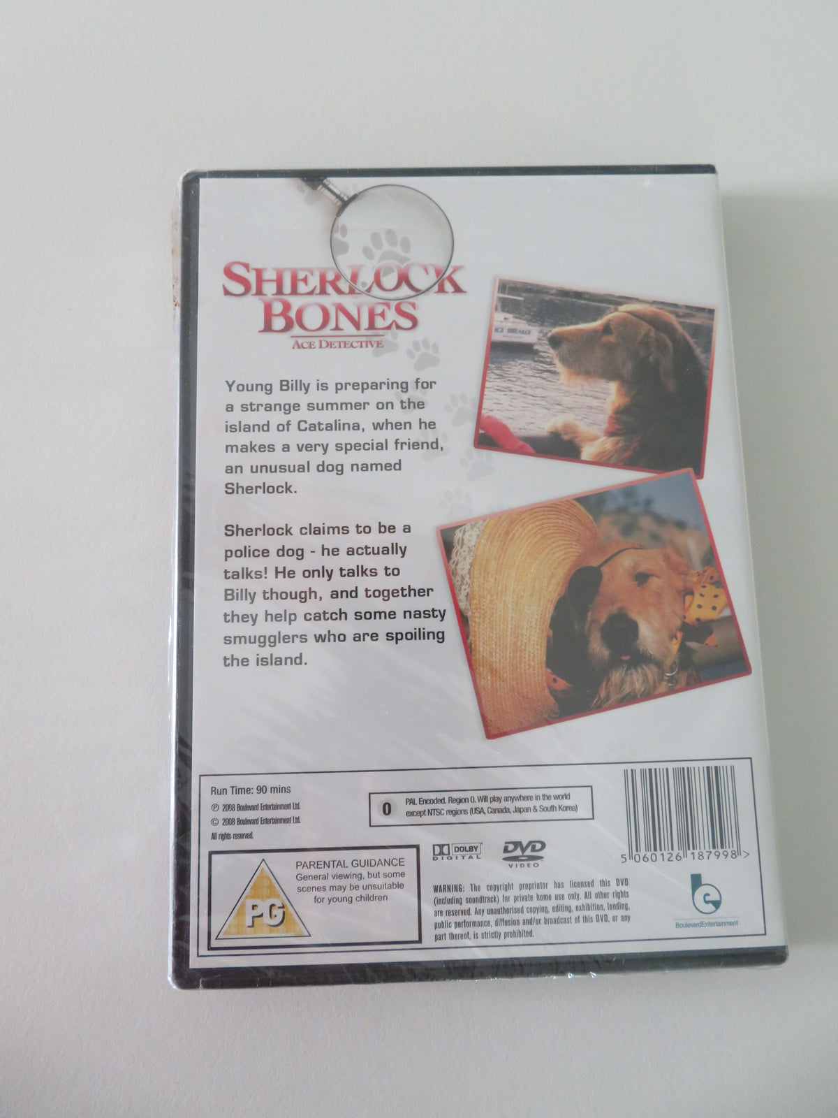 Sherlock Bones Ace Detective (DVD) Benjamin Eroen 1994 Region 0