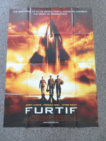 Stealth French Grande Poster Jessica Biel Jamie Foxx 2005