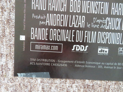 Confessions of a Dangerous Mind French Grande Poster Sam Rockwell 2002