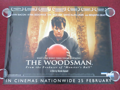 The Woodsman UK Quad Rolled Poster Kevin Bacon Kyra Sedgwick Yasiin Bey 2004