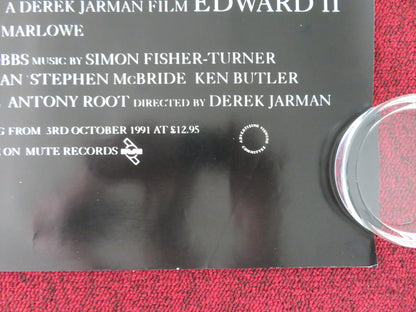 Edward II UK Quad Rolled Poster Steven Waddington Tilda Swinton 1991