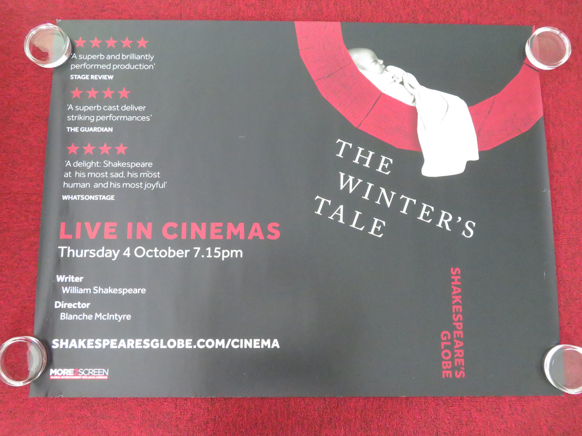 Shakespeare's Globe Theatre: The Winter's Tale UK Quad Rolled Poster 2018