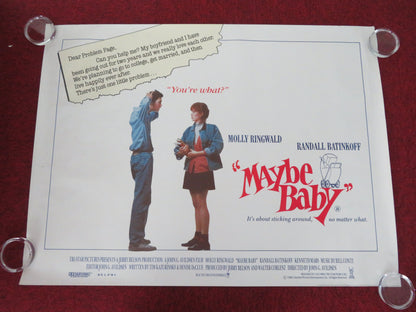 Maybe Baby UK Quad Rolled Poster Molly Ringwald Kenneth Mars 1988