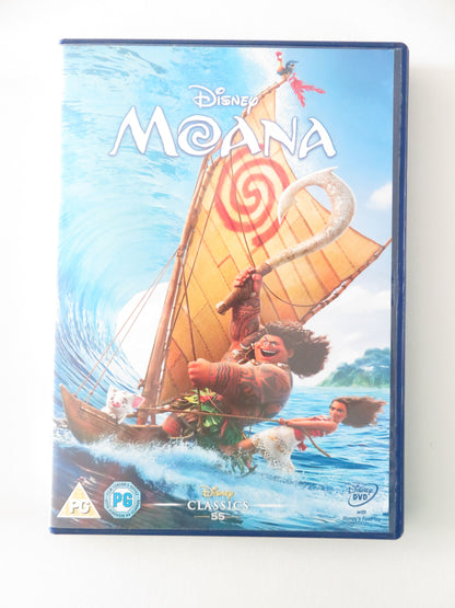 Moana (DVD) Disney Auli'i Cravalho Dwayne Johnson 2016 Region 2