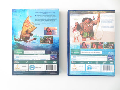 Moana (DVD) Disney Auli'i Cravalho Dwayne Johnson 2016 Region 2