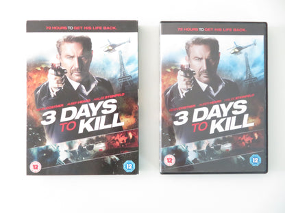 3 Days to Kill (DVD) Kevin Costner Hailee Steinfeld 2014 Region 2