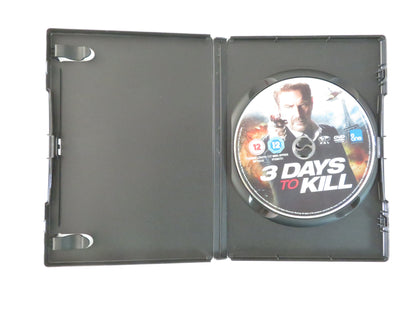 3 Days to Kill (DVD) Kevin Costner Hailee Steinfeld 2014 Region 2