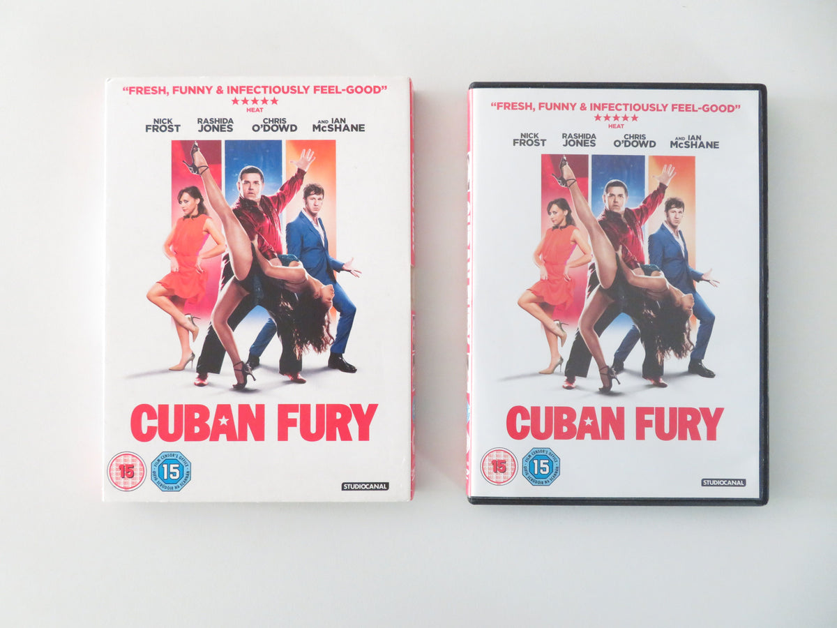 Cuban Fury (DVD) Nick Frost Rashida Jones Chris O'Dowd 2014 Region 2