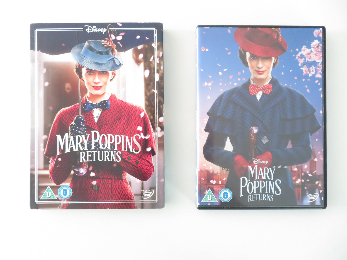Mary Poppins Returns - B (DVD) Disney Emily Blunt Colin Firth 2018 Region 2
