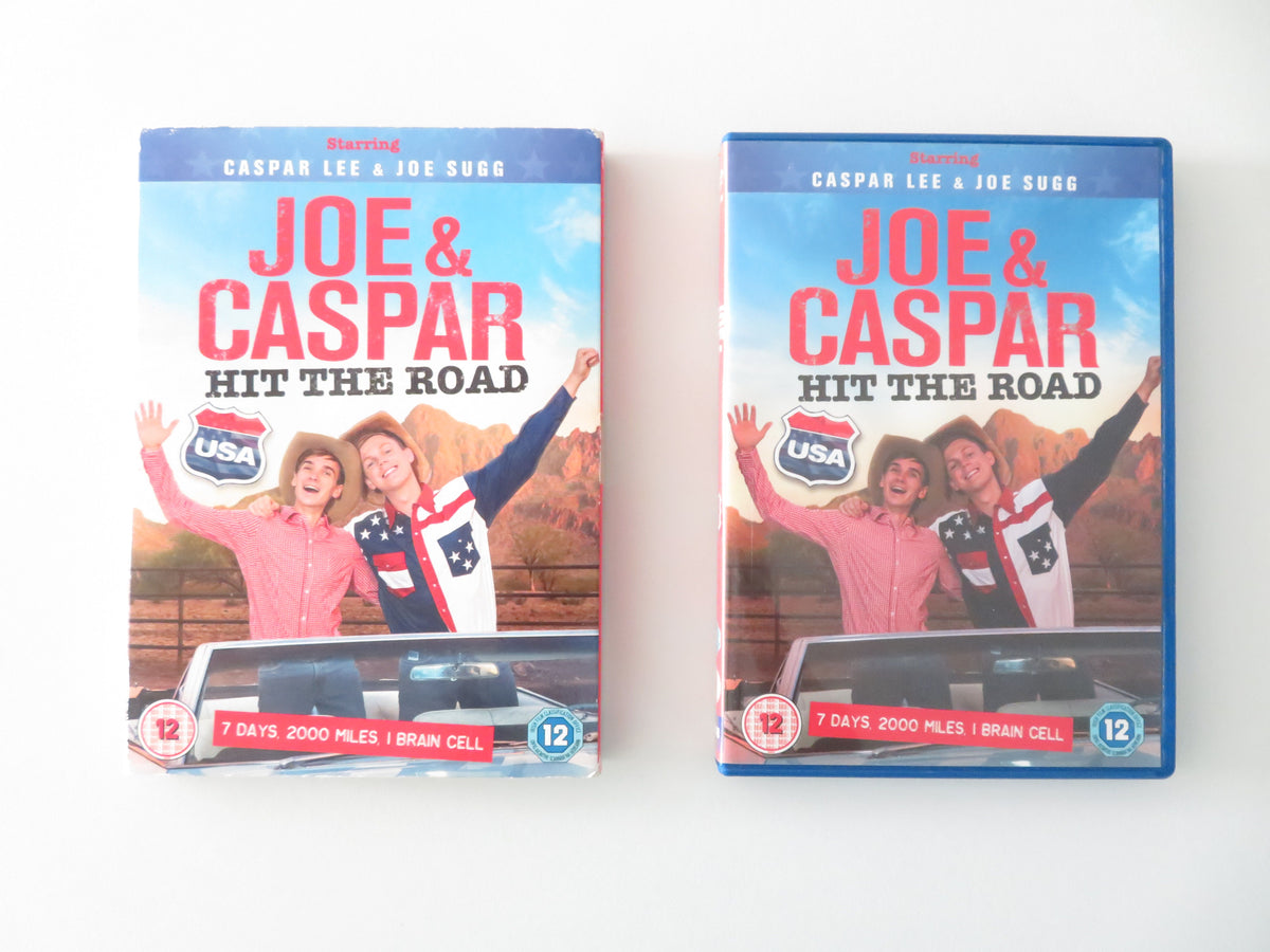 Joe and Caspar Hit the Road (DVD) Joe Sugg Caspar Lee 2015 Region 2,4